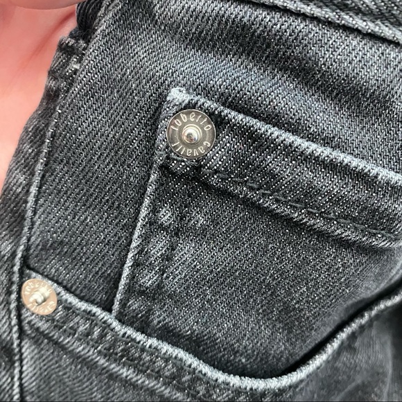 New mens Roberto Cavalli black jeans slim fit embroidered pocket - Picture 8 of 11